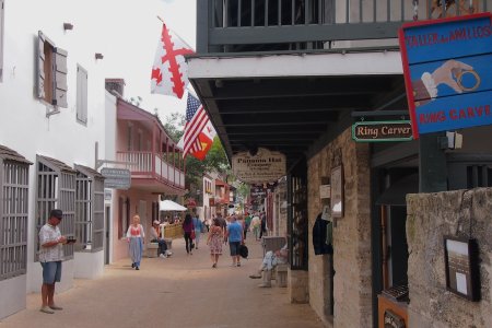 &#039;oud&#039; straatje in St. Augustine